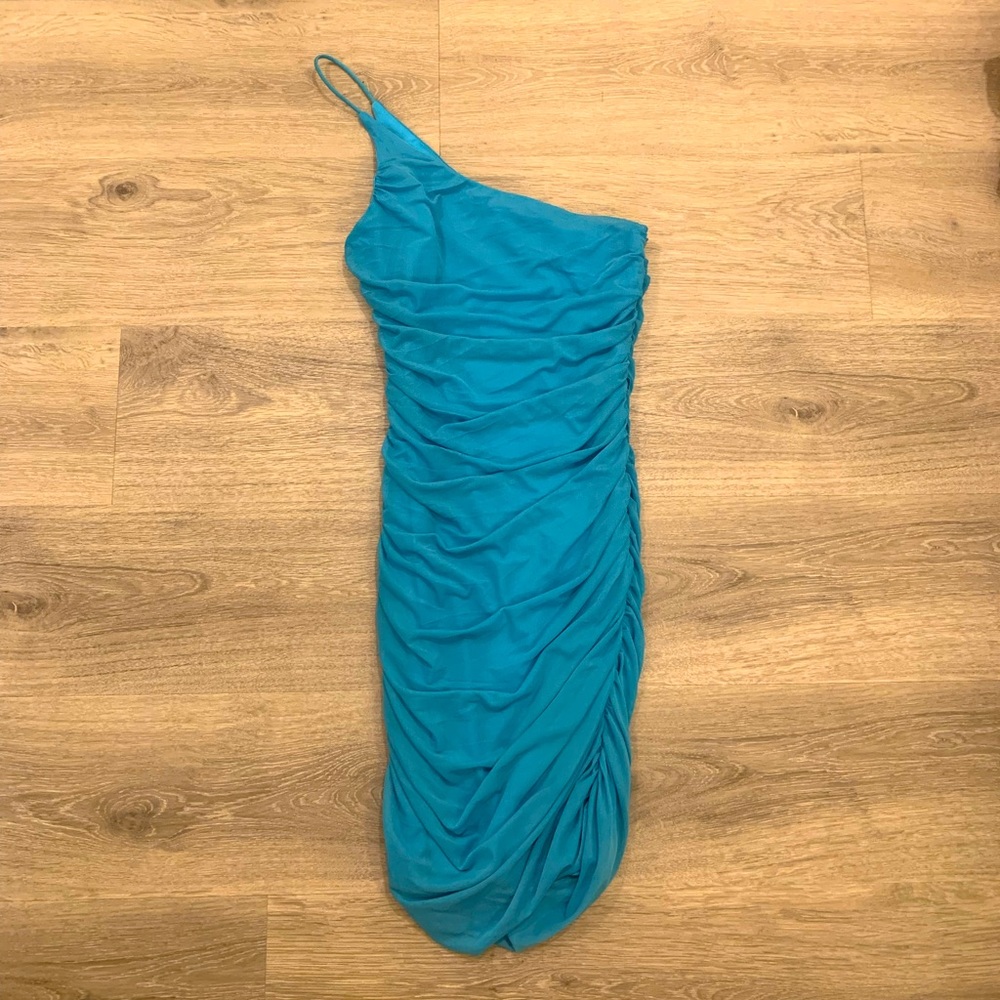 cute one shoulder dress from princess polly- worn once